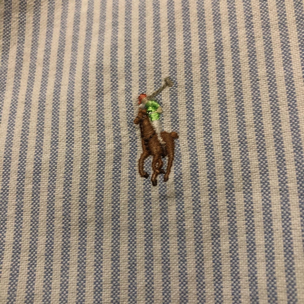 Ralph Lauren POLO Classic Fit Long Sleeve Shirt L - Picture 5 of 5